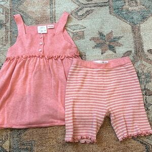 2-3T Zara top and short set